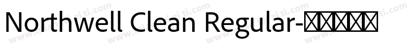 Northwell Clean Regular字体转换